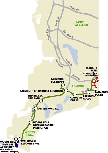 whoosh trolley route map